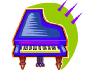 Sticker Custom Preview Image #091544 Music Instruments Piano24