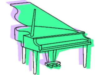 Sticker Custom Preview Image #091550 Music Instruments Piano30