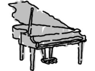 Sticker Custom Preview Image #091552 Music Instruments Piano32