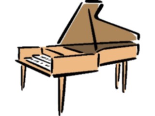 Sticker Custom Preview Image #091555 Music Instruments Piano35