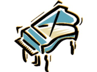 Sticker Custom Preview Image #091556 Music Instruments Piano36