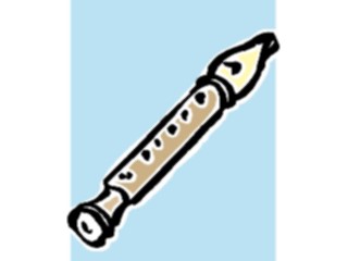 Sticker Custom Preview Image #091577 Music Instruments Recorder2