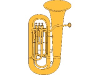 Sticker Custom Preview Image #091670 Music Instruments Tuba3