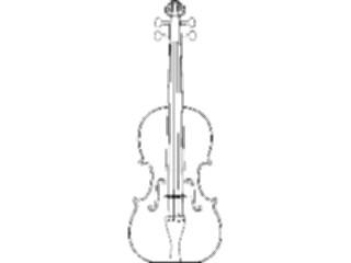 Sticker Custom Preview Image #091688 Music Instruments Violin11