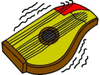 Sticker Custom Preview Image #091728 Music Instruments Zither
