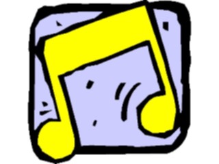 Sticker Custom Preview Image #091772 Music Musical Elements Musical Note20