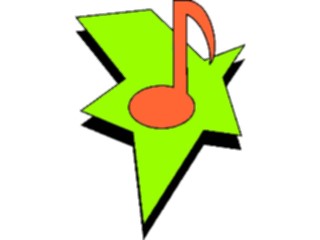 Sticker Custom Preview Image #091790 Music Musical Elements Musical Note Cartoon1