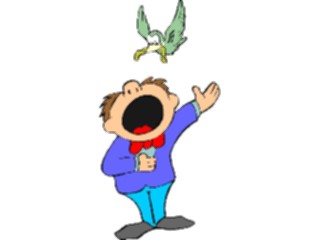Sticker Custom Preview Image #091855 Music Musicians Singer Bird