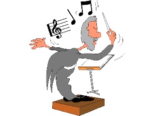 Sticker Custom Preview Image #091927 Music Musicians Conductor04