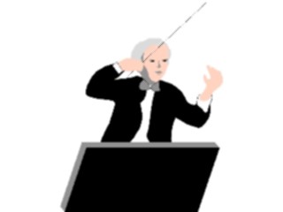 Sticker Custom Preview Image #091928 Music Musicians Conductor05
