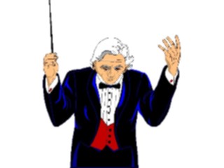 Sticker Custom Preview Image #091929 Music Musicians Conductor06
