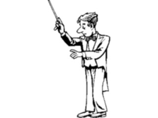 Sticker Custom Preview Image #091930 Music Musicians Conductor07