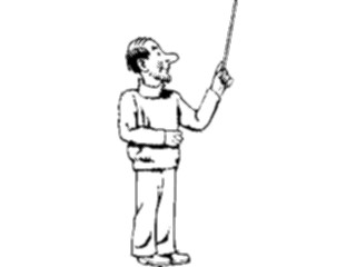 Sticker Custom Preview Image #091931 Music Musicians Conductor08