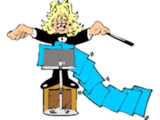 Sticker Custom Preview Image #091943 Music Musicians Conductor20