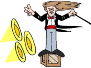 Sticker Custom Preview Image #091944 Music Musicians Conductor21