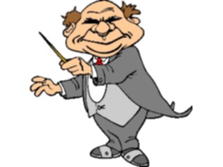Sticker Custom Preview Image #091948 Music Musicians Conductor25