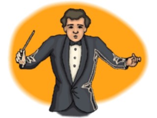 Sticker Custom Preview Image #091952 Music Musicians Conductor29