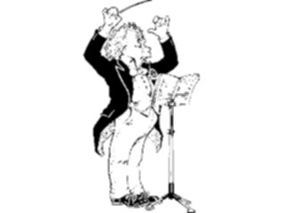 Sticker Custom Preview Image #091953 Music Musicians Conductor30