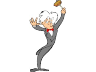 Sticker Custom Preview Image #091964 Music Musicians Conductor Sandwich