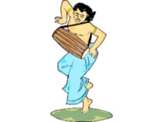 Sticker Custom Preview Image #091968 Music Musicians Conga Player3
