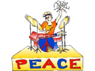 Sticker Custom Preview Image #091987 Music Musicians Drummer06