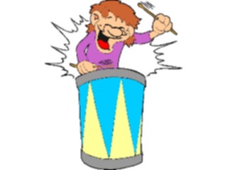 Sticker Custom Preview Image #091996 Music Musicians Drummer15