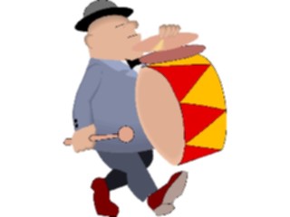 Sticker Custom Preview Image #091998 Music Musicians Drummer17