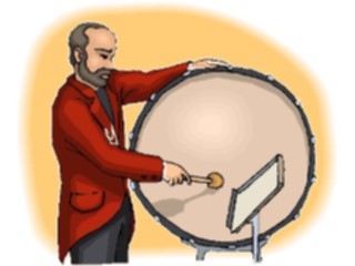 Sticker Custom Preview Image #092008 Music Musicians Drummer27