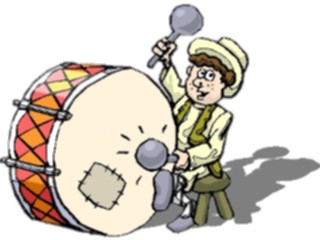 Sticker Custom Preview Image #092009 Music Musicians Drummer28
