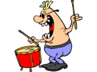 Sticker Custom Preview Image #092013 Music Musicians Drummer32