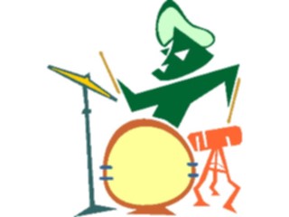 Sticker Custom Preview Image #092027 Music Musicians Drummer Offbeat