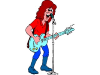 Sticker Custom Preview Image #092079 Music Musicians Guitarist22