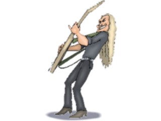 Sticker Custom Preview Image #092100 Music Musicians Guitarist43