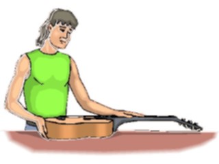 Sticker Custom Preview Image #092117 Music Musicians Guitarist60