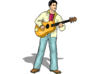 Sticker Custom Preview Image #092146 Music Musicians Guitarist89