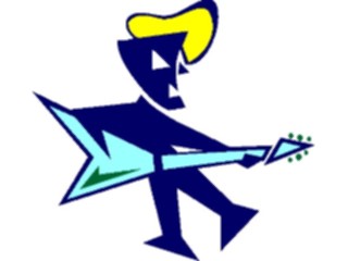 Sticker Custom Preview Image #092170 Music Musicians Guitarist Offbeat