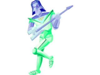 Sticker Custom Preview Image #092175 Music Musicians Guitarist Robot