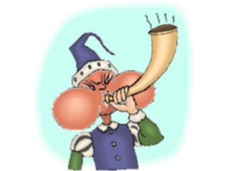 Sticker Custom Preview Image #092202 Music Musicians Horn Player6