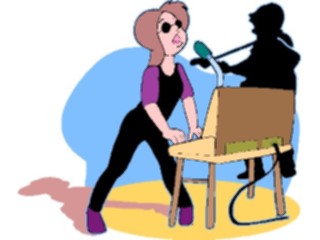 Sticker Custom Preview Image #092217 Music Musicians Keyboard Player2
