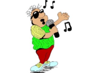 Sticker Custom Preview Image #092313 Music Musicians Singer13