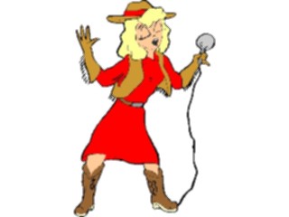 Sticker Custom Preview Image #092379 Music Musicians Singer Country