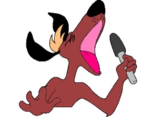 Sticker Custom Preview Image #092380 Music Musicians Singer Dog1