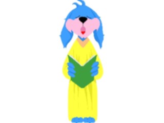 Sticker Custom Preview Image #092381 Music Musicians Singer Dog2