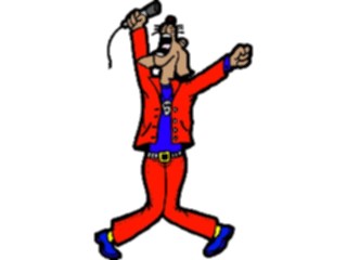 Sticker Custom Preview Image #092382 Music Musicians Singer Dog3