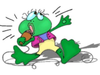 Sticker Custom Preview Image #092386 Music Musicians Singer Frog