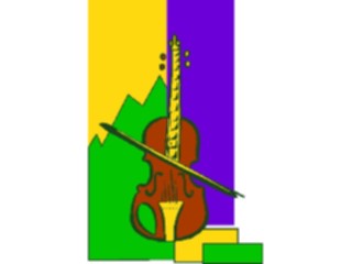 Sticker Custom Preview Image #092553 Music Titles Frames Violin Background