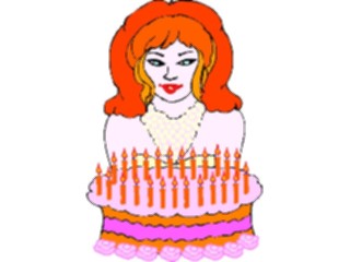 Sticker Custom Preview Image #092674 Occasions Birthdays Blowingout Candles09