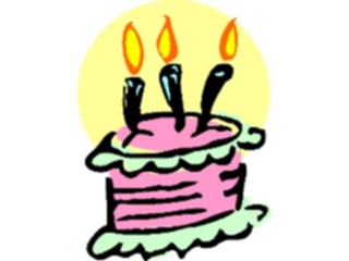Sticker Custom Preview Image #092702 Occasions Birthdays Cake20