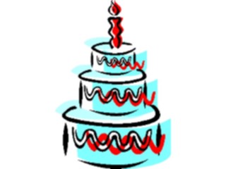 Sticker Custom Preview Image #092704 Occasions Birthdays Cake22