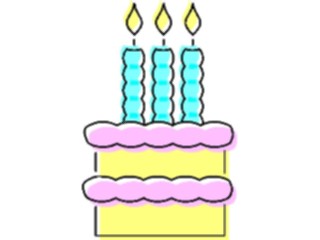 Sticker Custom Preview Image #092713 Occasions Birthdays Cake31